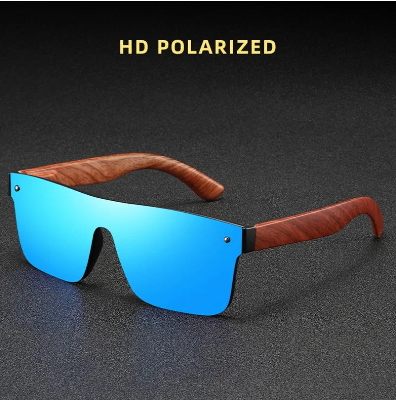 Bamboo polarized sunglasses