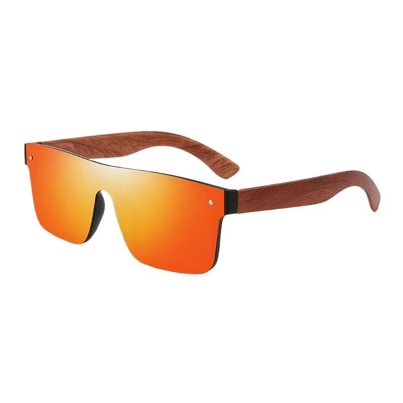 Bamboo polarized sunglasses