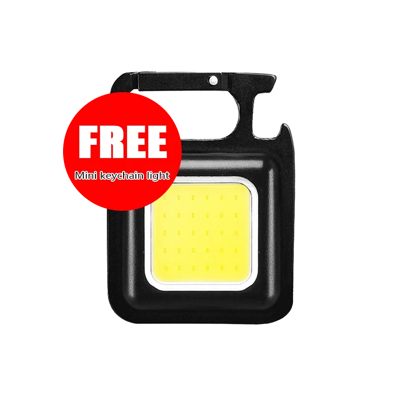 2000 Lumen rechargeable flashlight