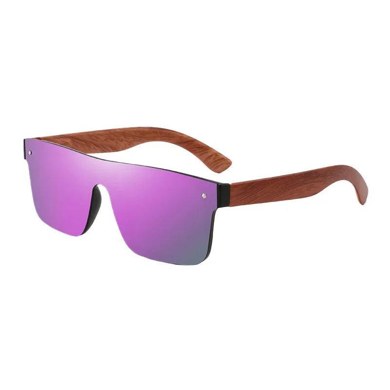 Bamboo polarized sunglasses