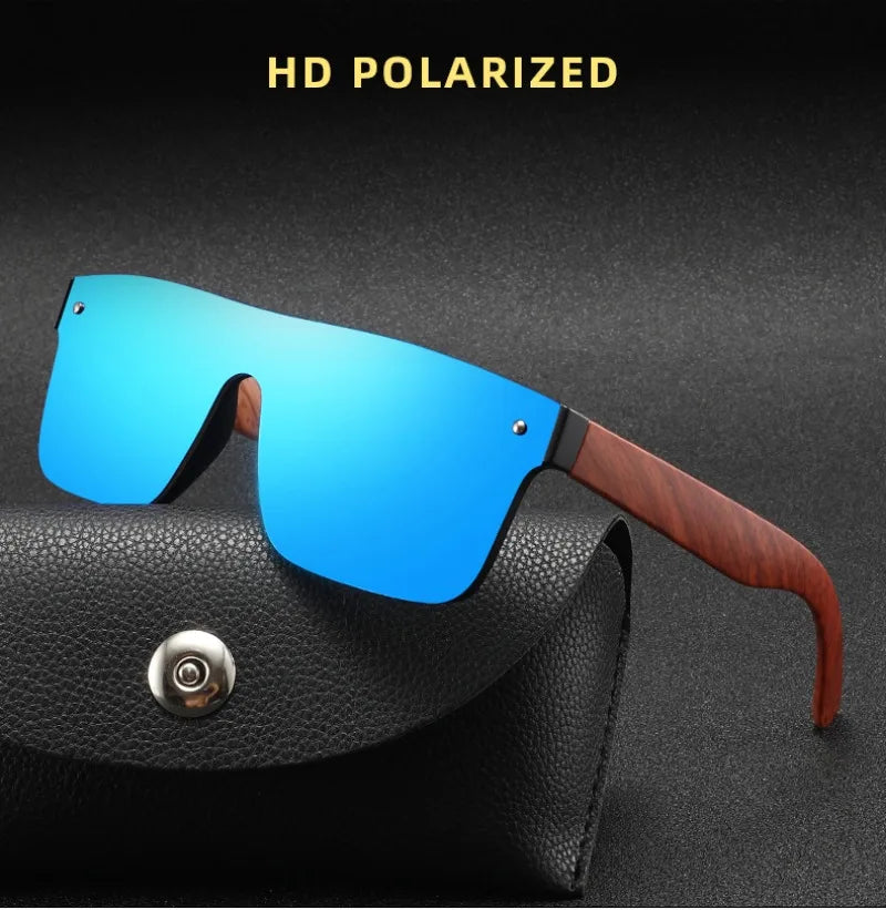 Bamboo polarized sunglasses